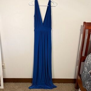 Fashion Nova Elegant Blue Dress